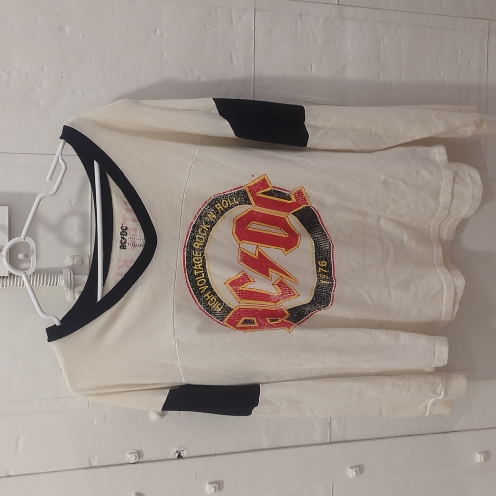 Large Long Sleeve AC/DC 1976 Tour